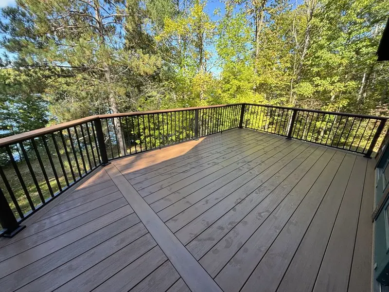 Lakeside deck replacement by Tri-County Professional Builders