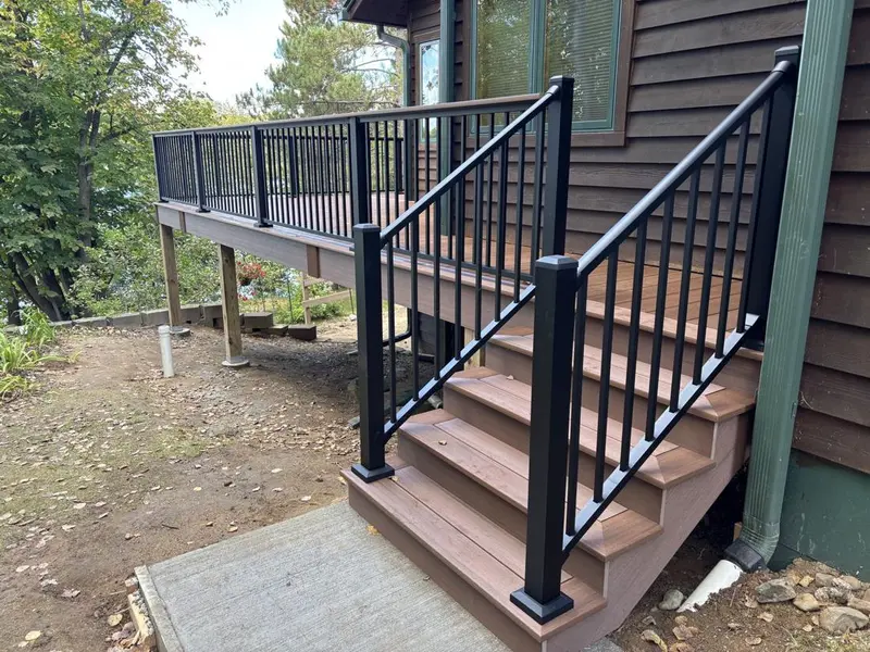 Lakeside deck replacement by Tri-County Professional Builders