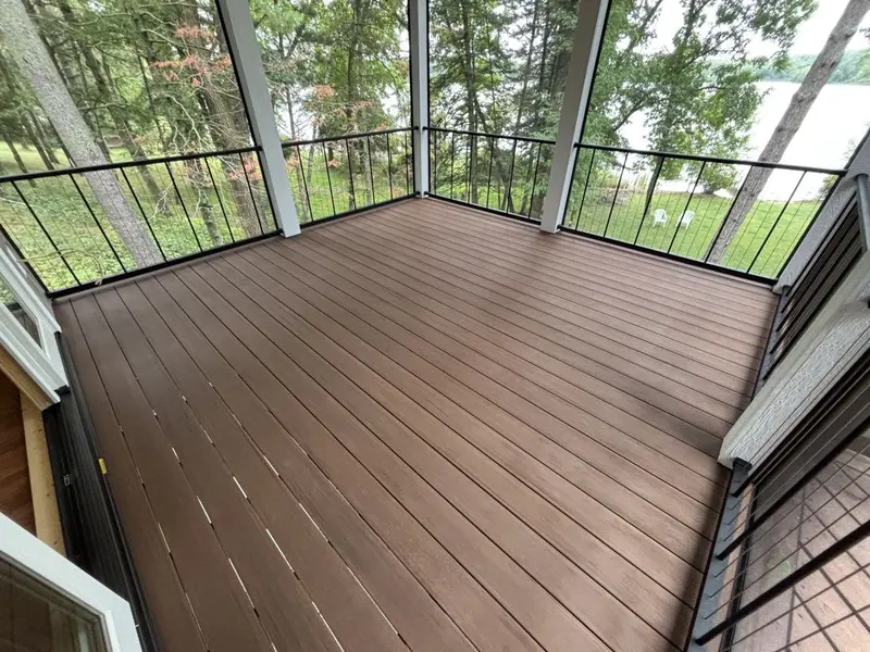 Screen porch addition by Tri-County Professional Builders