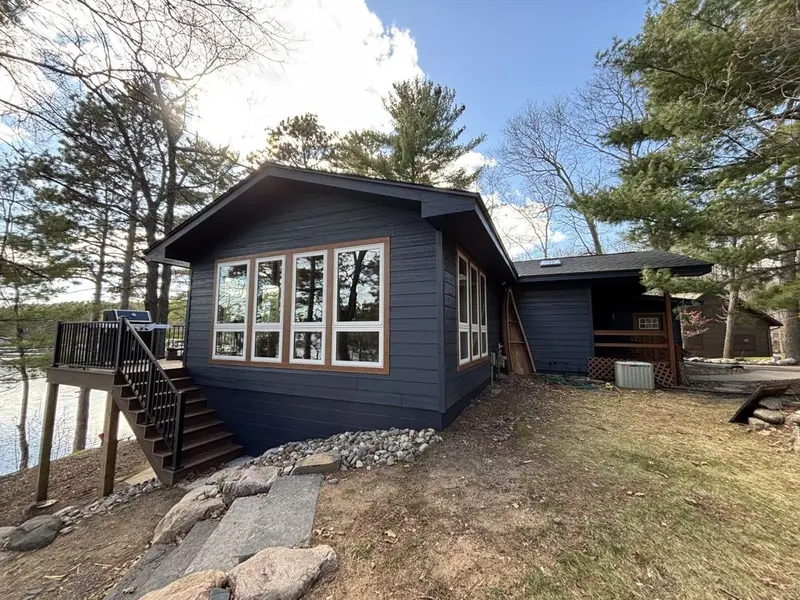 Interior and exterior lake home remodel by Tri-County Professional Builders