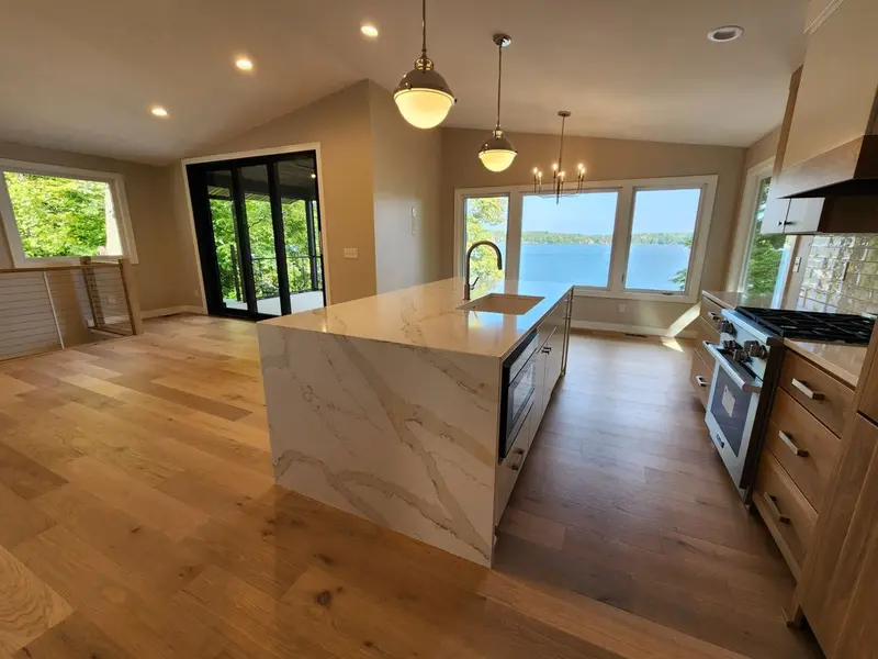 Lake home remodel by Tri-County Professional Builders