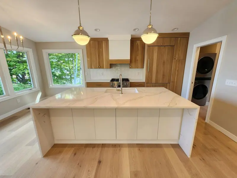 Lake home kitchen remodel by Tri-County Professional Builders