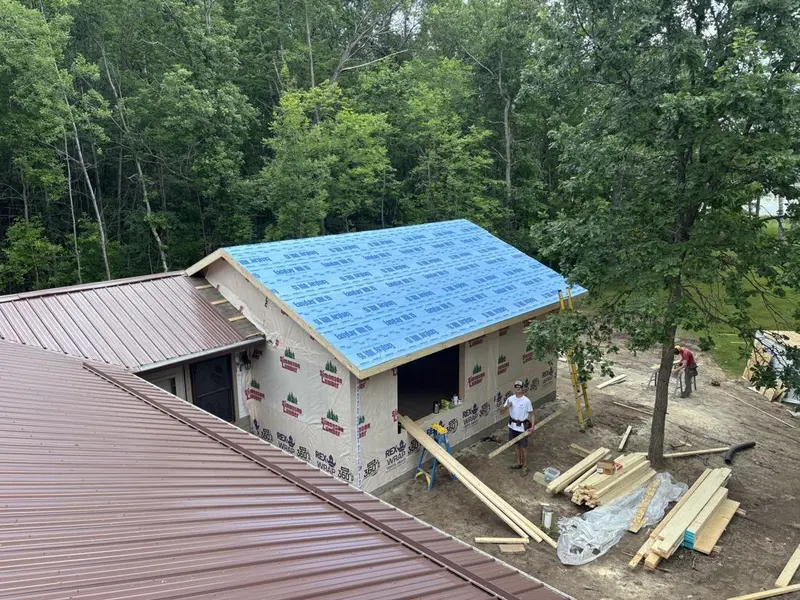 Framing project in the Brainerd Lakes Area