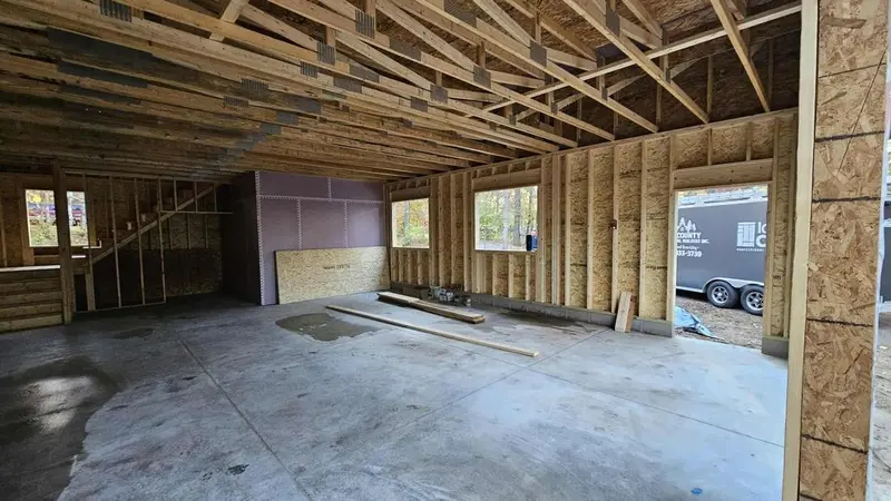 Framing project in the Brainerd Lakes Area