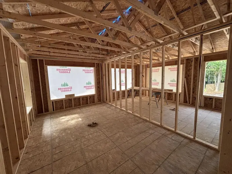 Framing project in the Brainerd Lakes Area