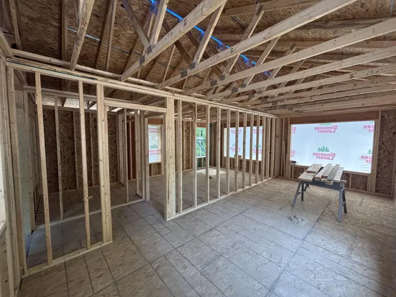 Framing project in the Brainerd Lakes Area